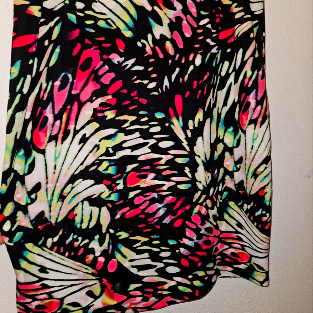 Worthington Skirt colorful stretchy size XL